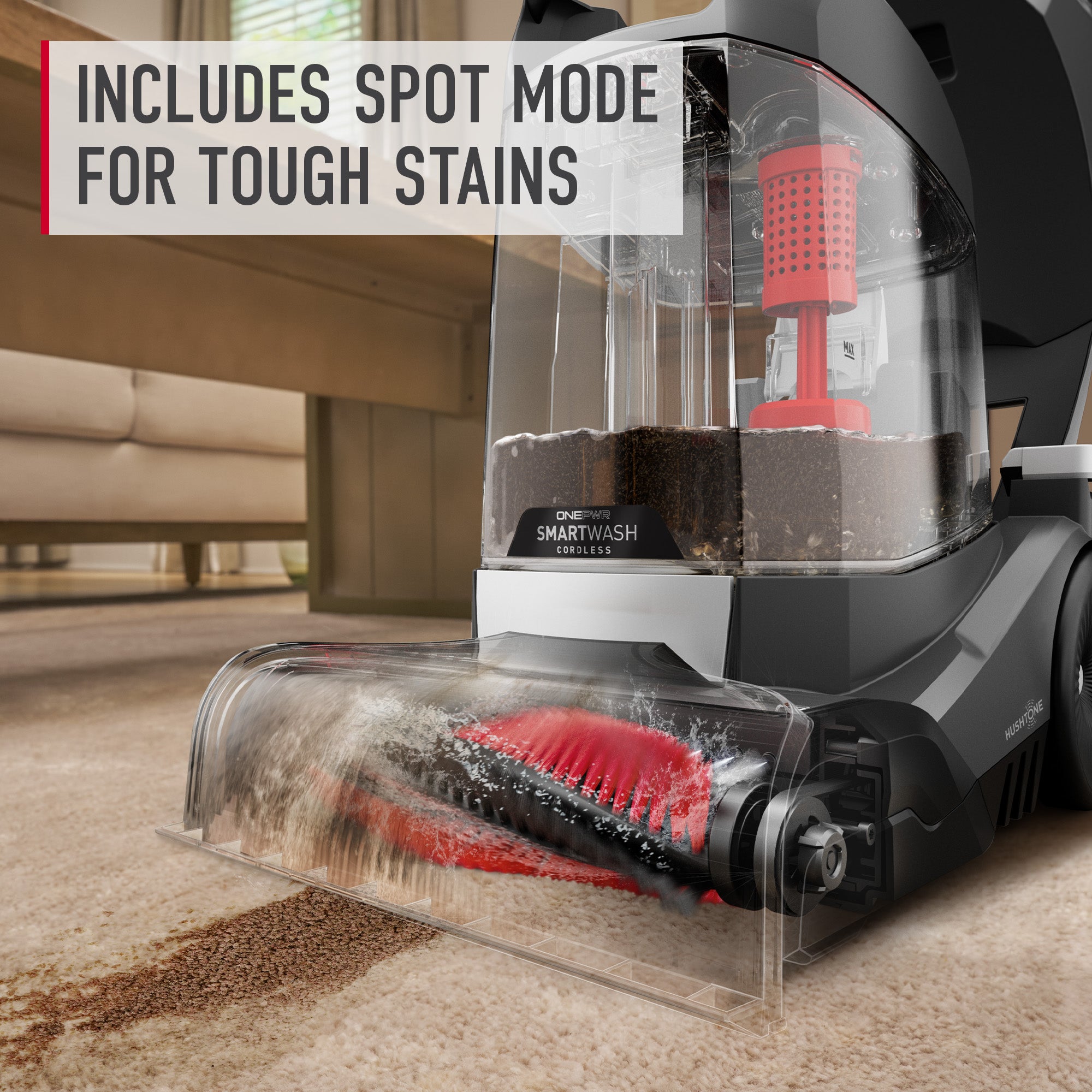 ONEPWR® SmartWash Cordless Carpet Cleaner - Image 4