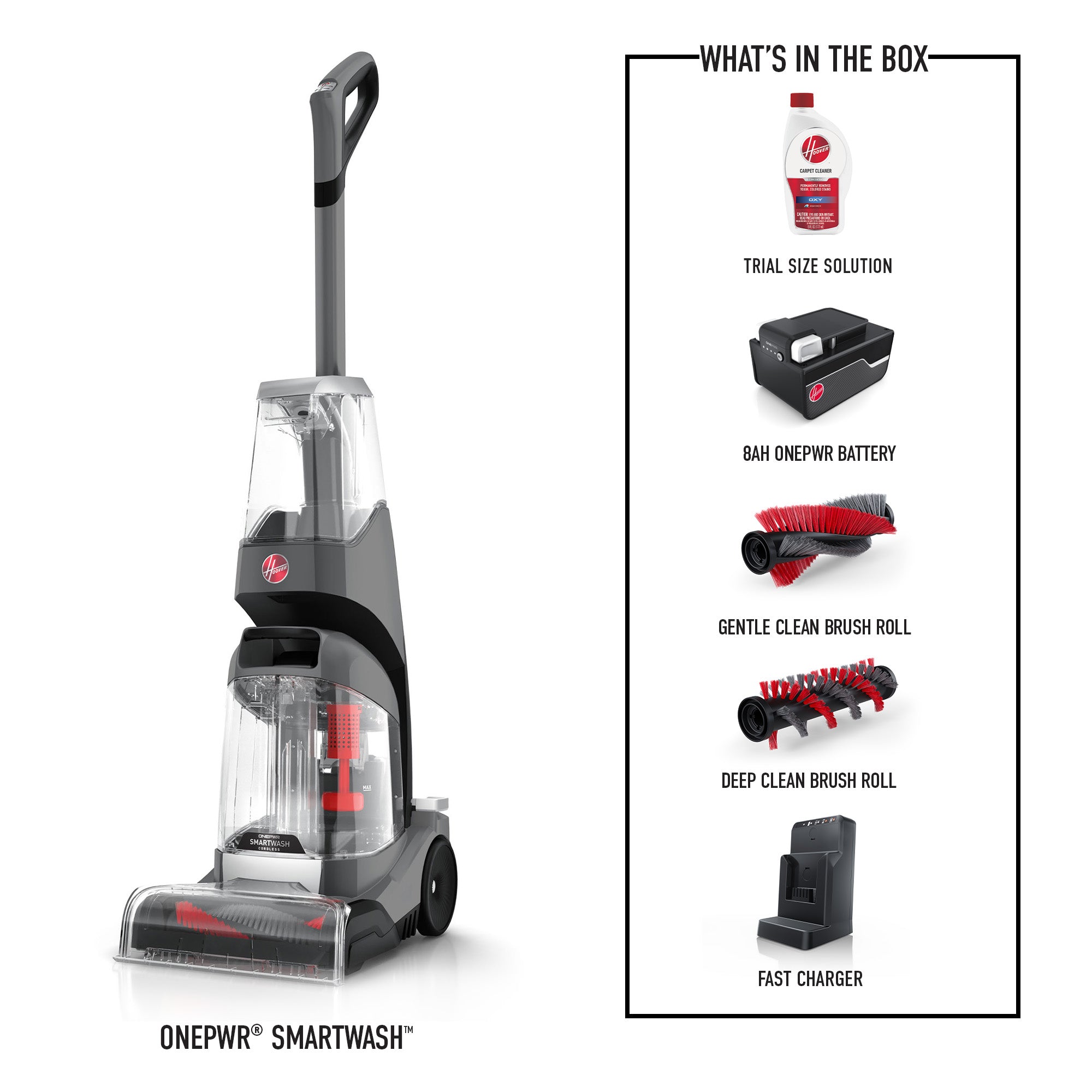 ONEPWR® SmartWash Cordless Carpet Cleaner - Image 2