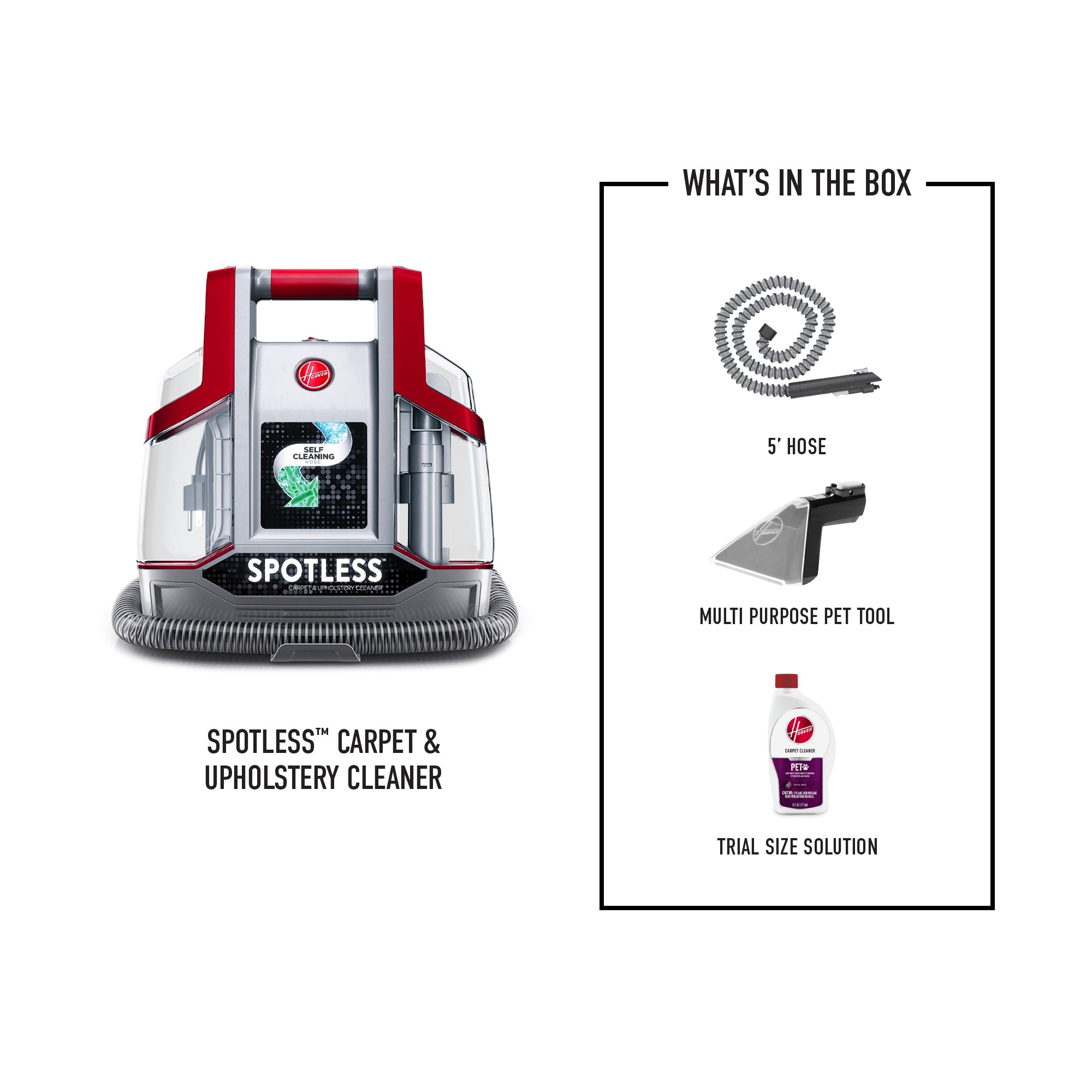 Spotless Portable Carpet & Upholstery Cleaner - Image 9