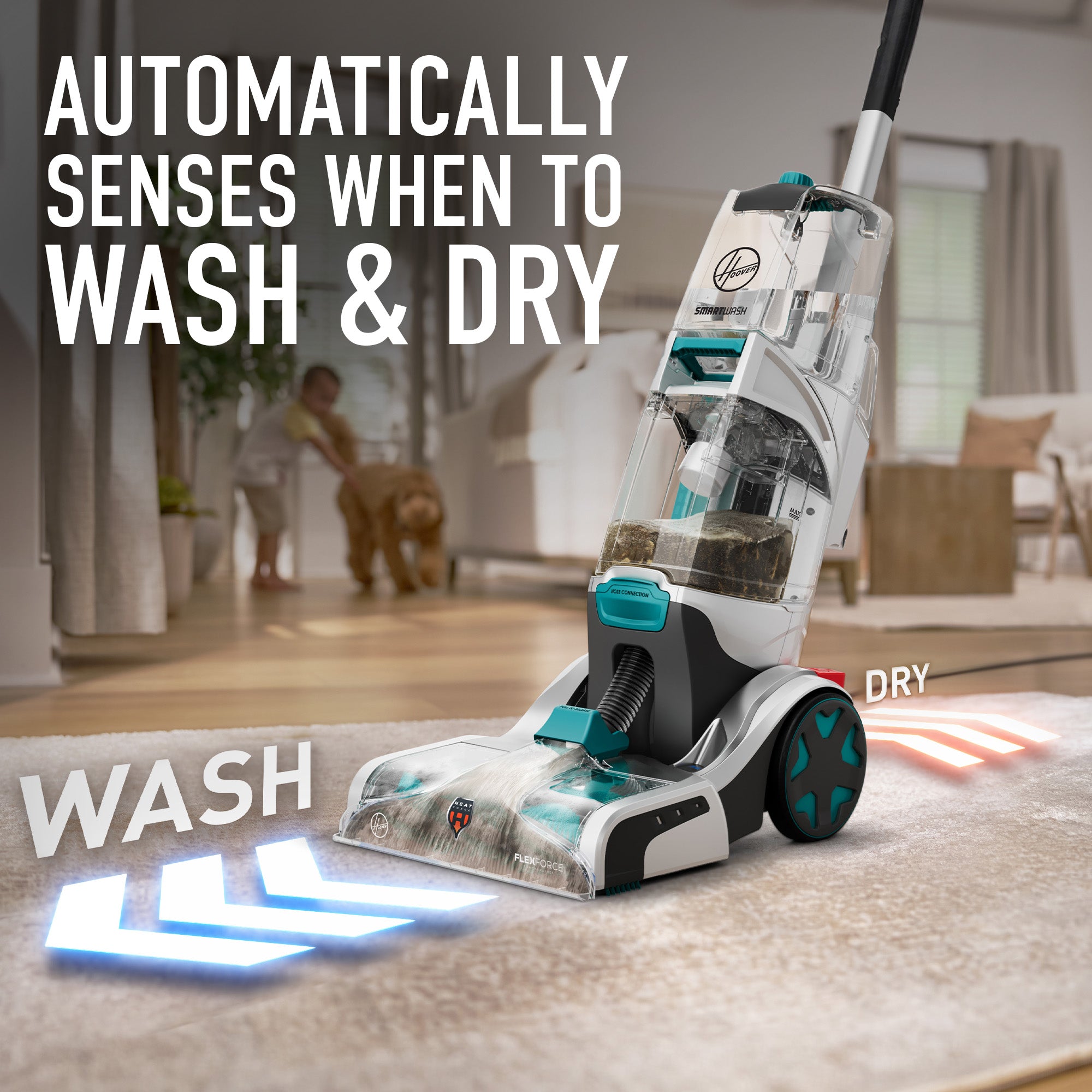 SmartWash+ Automatic Carpet Cleaner - Image 3